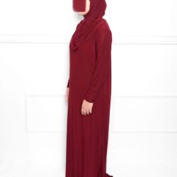 robe de prière tenue de prière ensemble de prière rouge